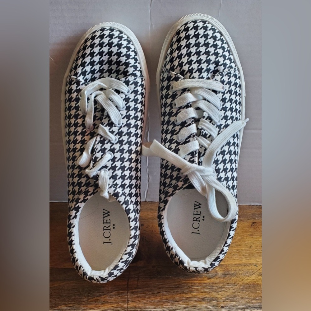 J. Crew HoundStooth Road Trip Sneakers